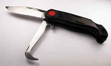 ICAR TREKKING KNIFE 2 PURPOSES/SS/POLYPROPYLENE HANDLES