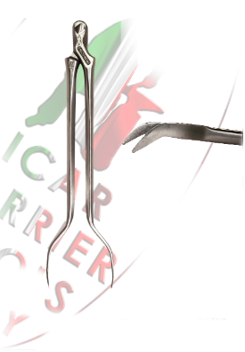 HOT FIT TONGS CURVED TIPS 13