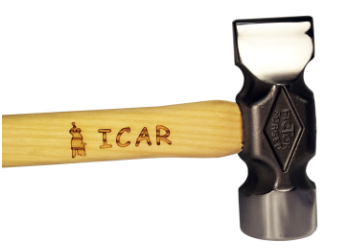 ICAR FICTOR STRAIGHT PEIN HAMMER 1,75LBS/HICKORY WOOD HANDLE
