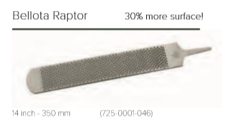 HOEFRASP BELLOTA RAPTOR+