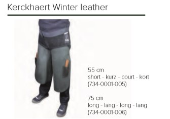 SCHORT KERCKHAERT WINTER KORT/LEER 55CM
