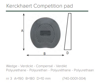 KERCKHAERT COMPETITION PAD VERDIKT NR3