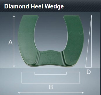 DIAMOND HEEL WEDGE 1