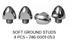 DIAMOND SOFT GROUND STUDS 4ST.