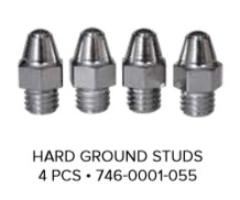 DIAMOND HARD GROUND STUDS LOW 4ST.