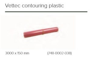 VETTEC CONTOURING PLASTIC  3000X150mm