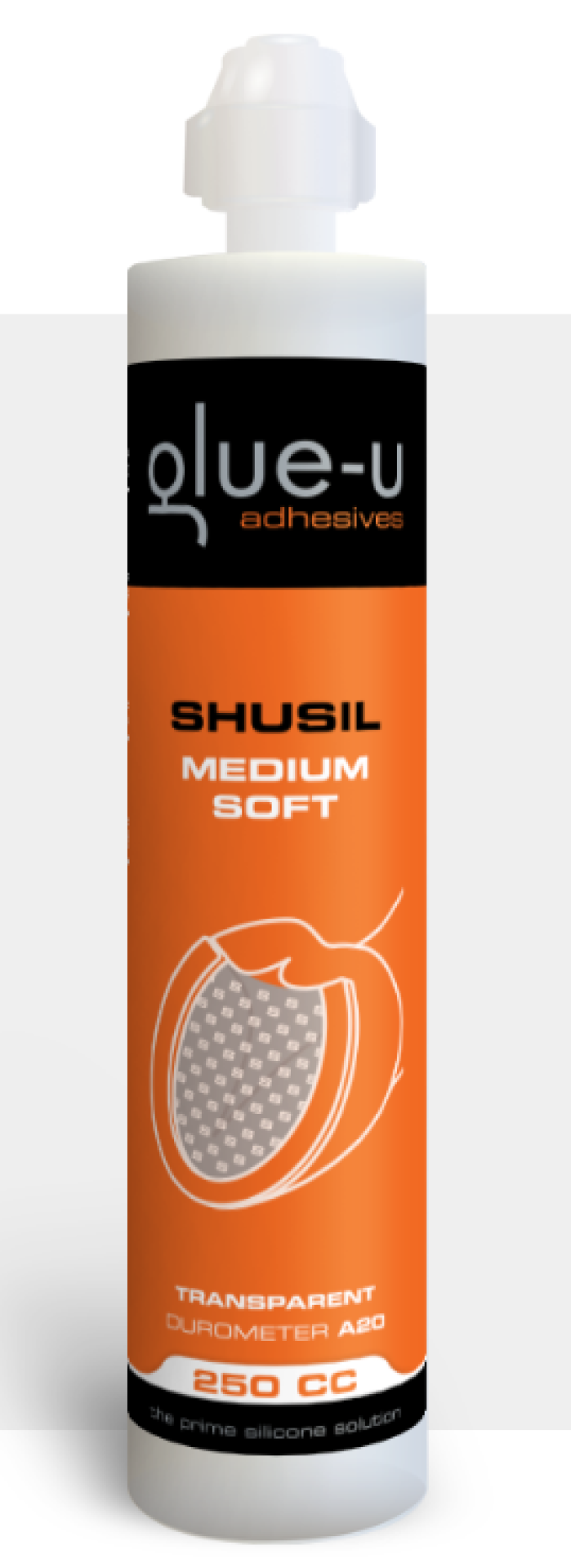 SHUSIL MEDIUM/SOFT A20 250ML TRANSPARENT