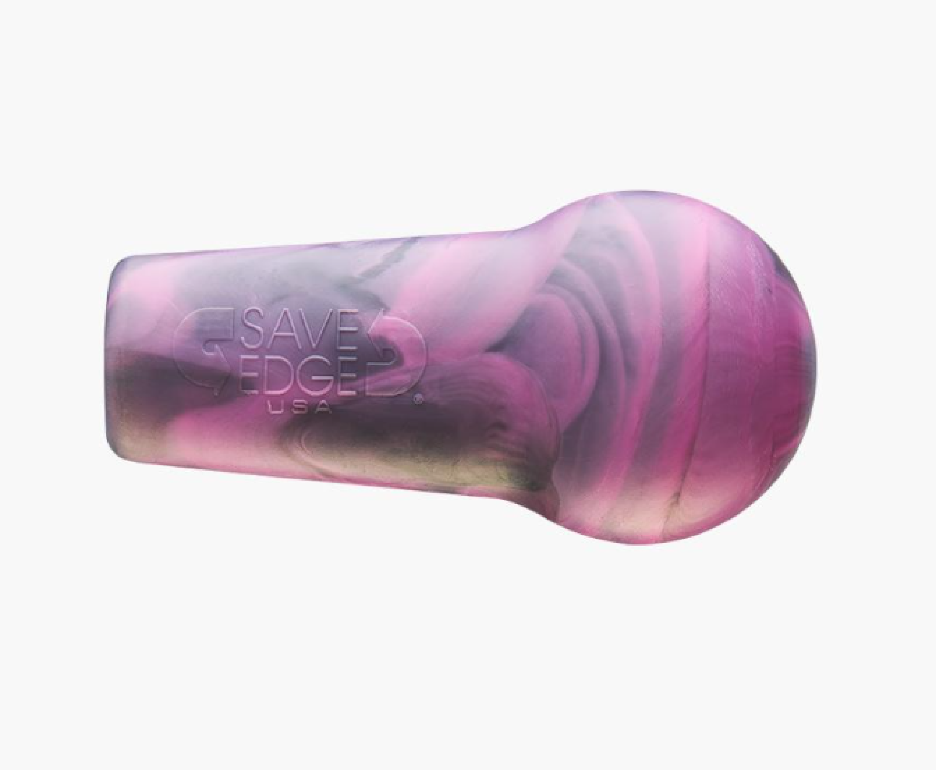 HANDVAT SAVE EDGE MARMER ROZE MET DRAAD