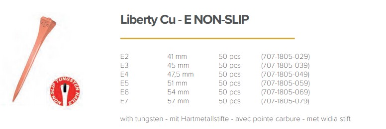 NAGELS LIBERTY E2 CU MET STIFT/50ST